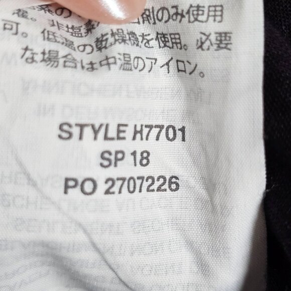 J. Crew‎ Ruffle Sleeveless Eyelet Button-Front Midi Dress Cotton Black Womens 6 - Picture 8 of 13